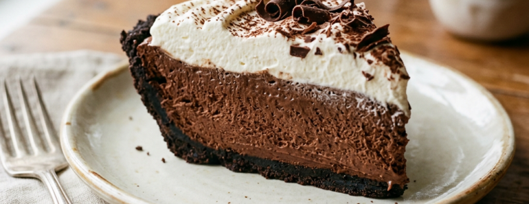 5-Ingredient Chocolate Mousse Pie: Airy, Decadent Bliss That Wows Every Time!