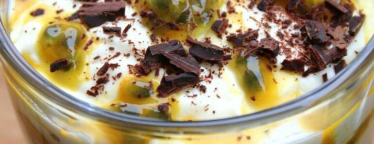 Chocolate Fruit Tiramisu