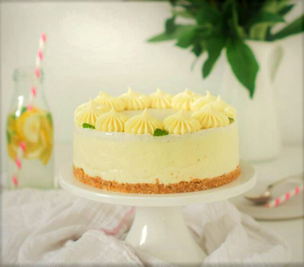 White Chocolate Lemon Coconut Pie