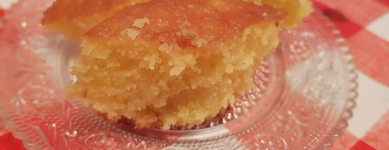Greek Moist Cake (Traditional Awesome Recipe)