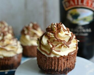 Mini Baileys Chocolate Cheesecake Recipe