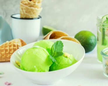 Italian Lime and Pistachio Gelato Recipe