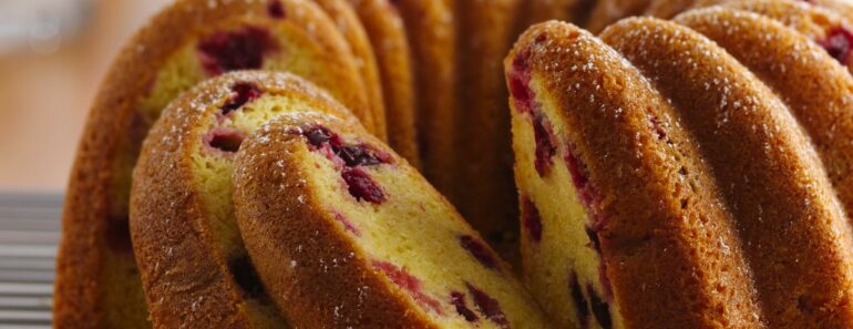 This Moist Orange-Cranberry Pound Cake Is the Zesty Treat You’ve Been Craving!